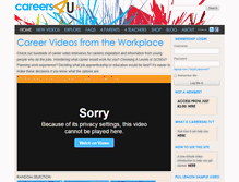 Tablet Screenshot of careers4u.tv